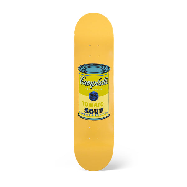 Andy Warhol: Campbell’s Soup Cans Skateboard Deck (Beige)