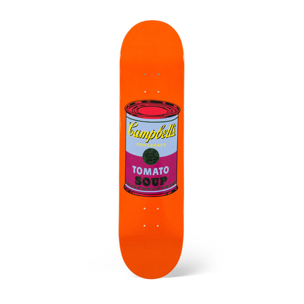 Andy Warhol: Campbell’s Soup Cans Skateboard Deck (Purple)