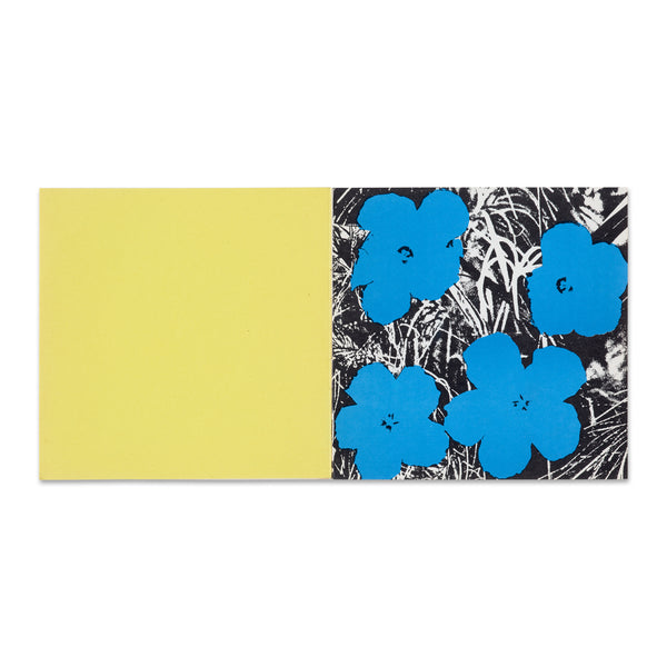 Interior spread of Andy Warhol Galerie Ileana Sonnabend rare book