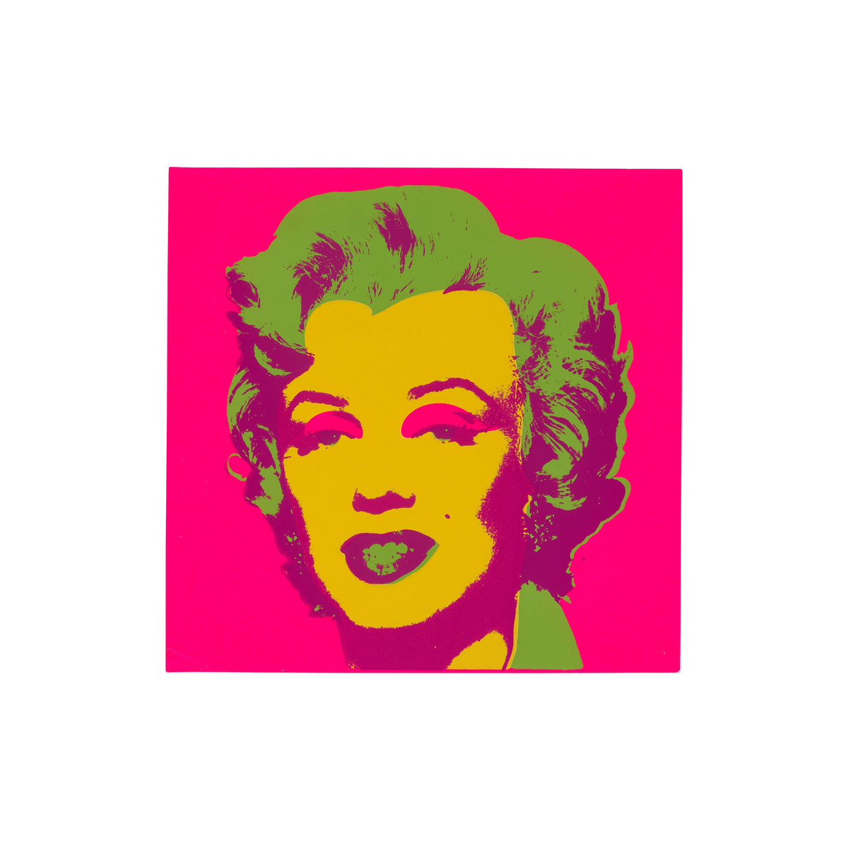 Andy Warhol: Marilyn Monroe (Marilyn) Portfolio Announcement Card ...