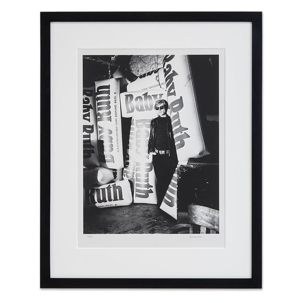 Baby Ruth Inflatable Billy Name: Andy Warhol with Inflatable Baby Ruth Bars Print | Gagosian ...