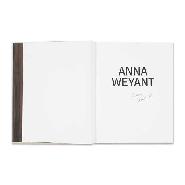 Signed on title page of the Anna Weyant paintings monograph