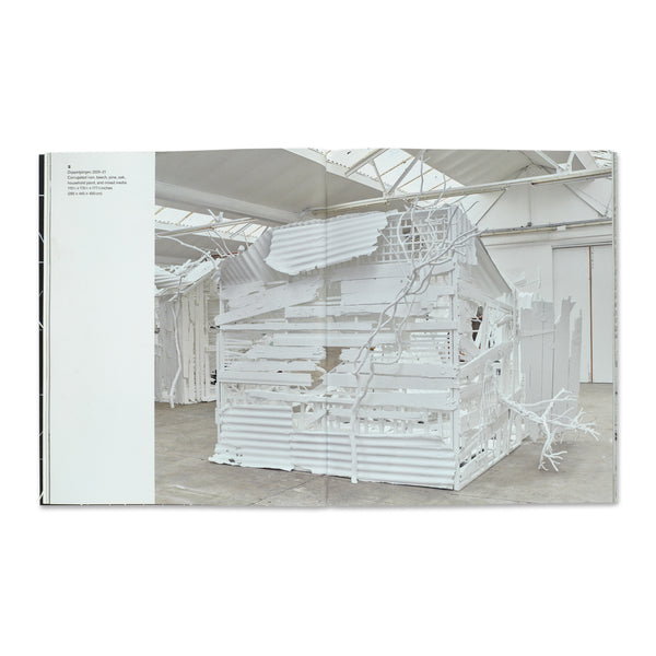 Interior spread of the book Rachel Whiteread: Internal Objects