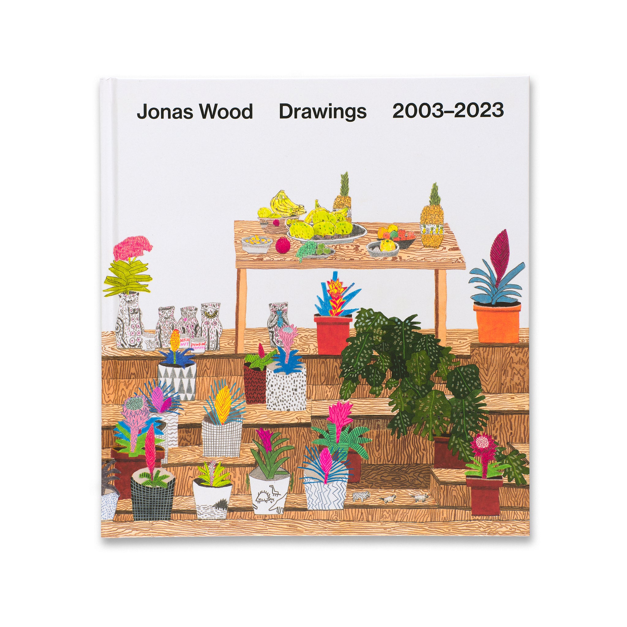 Front cover of Jonas Wood: Drawings 2003-2023 book