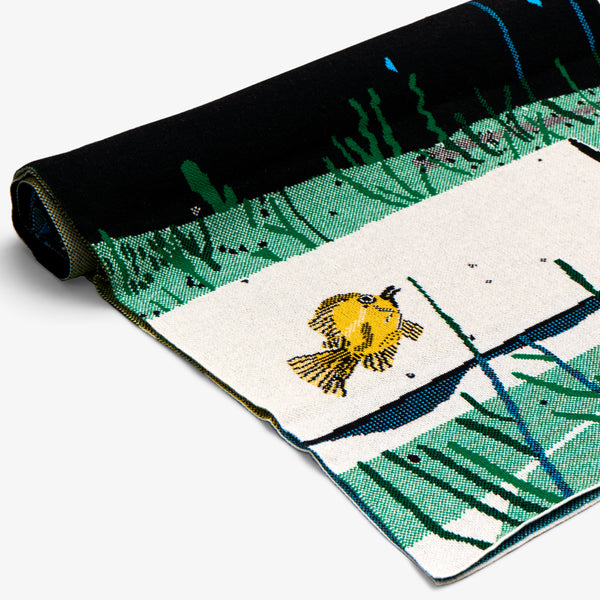 Detail of Jonas Wood: Fish Tank Blanket