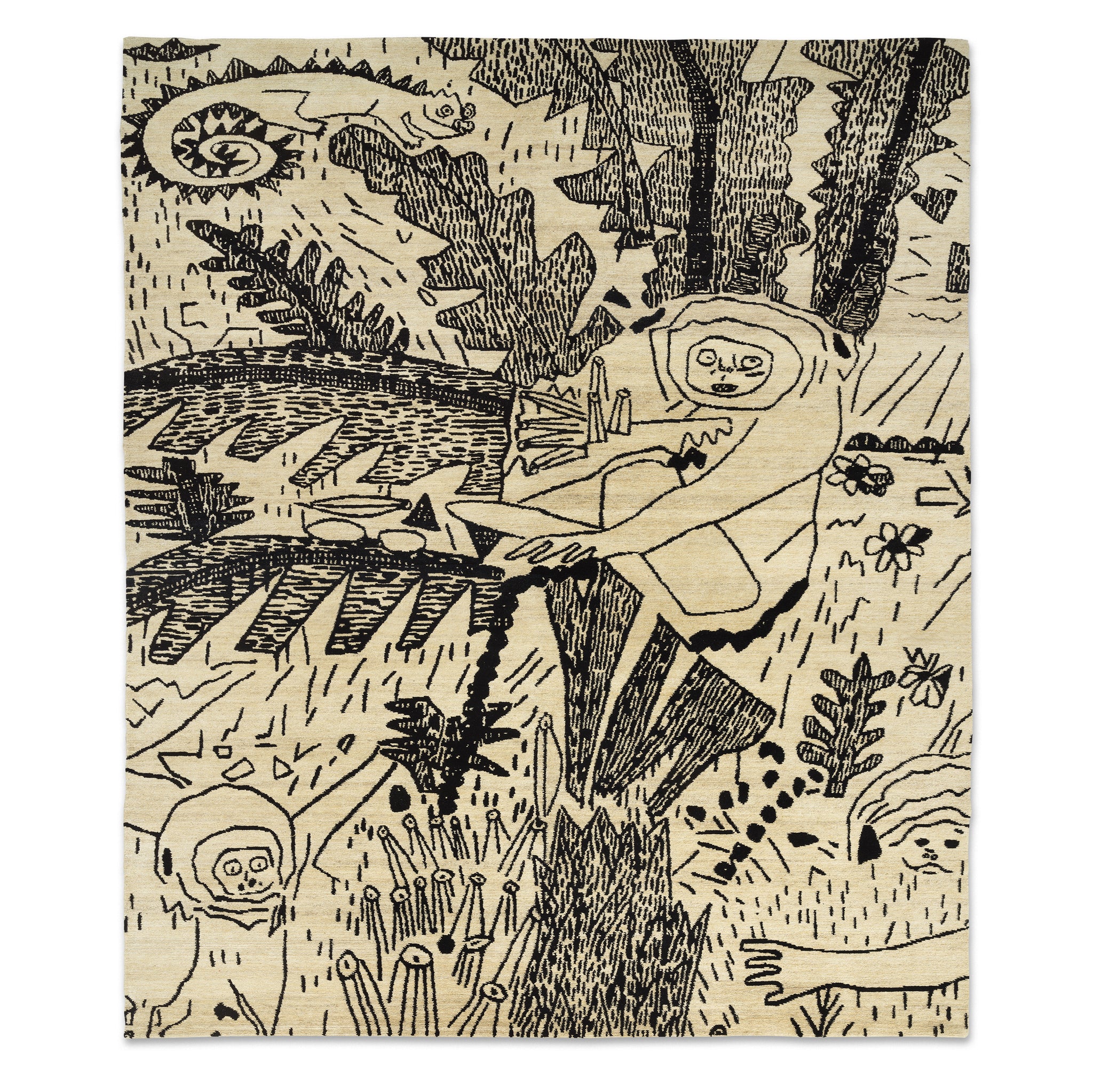 Jonas Wood: Jungle Rug