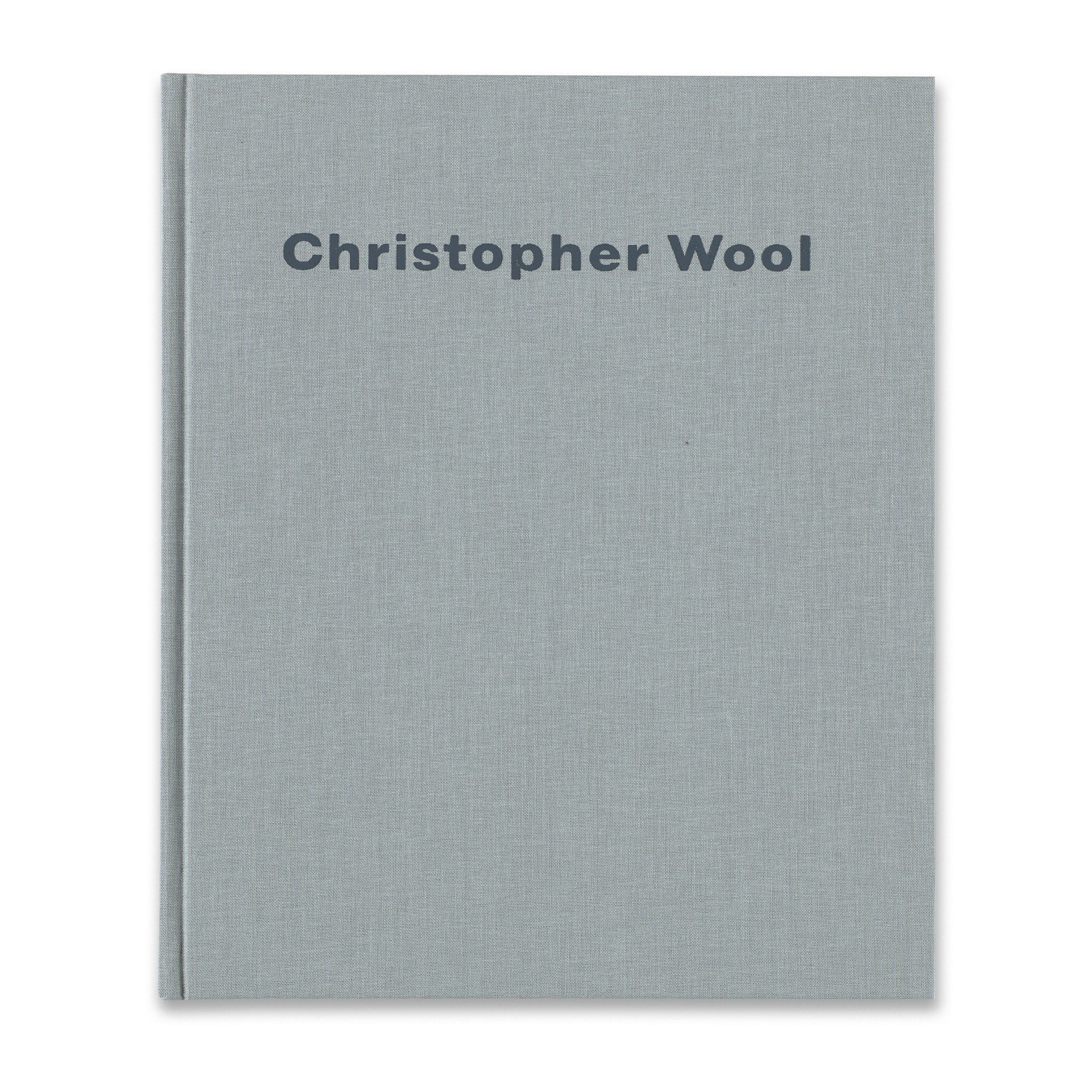 Wool Bool Christopher Wool Book | Gagosian Shop