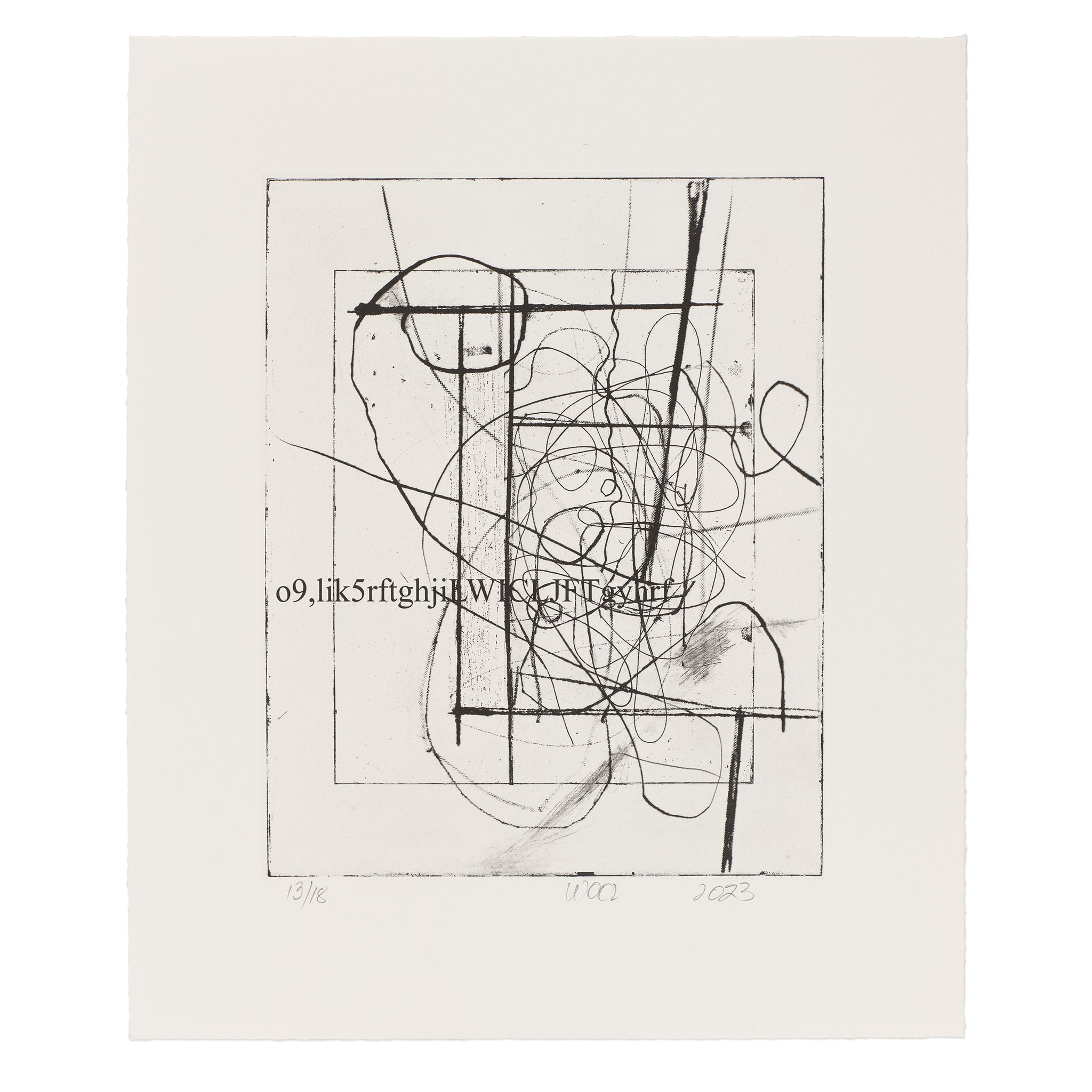 Christopher Wool: Defenestration Suite #8 Print | Gagosian Shop
