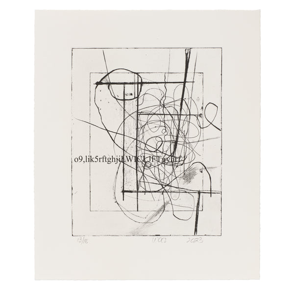Christopher Wool: Defenestration Suite #8 print