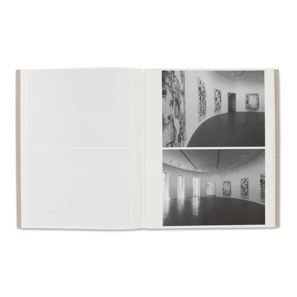 Interior spread of Christopher Wool: Roma Termini book