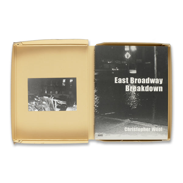Christopher Wool: East Broadway Breakdown Special Edition rare book in box