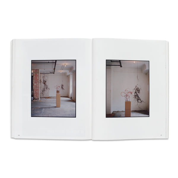 Interior spread of Christopher Wool: See Stop Run book