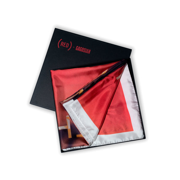 Ed Ruscha: Science Is Truth Found Out (RED)ITION Scarf