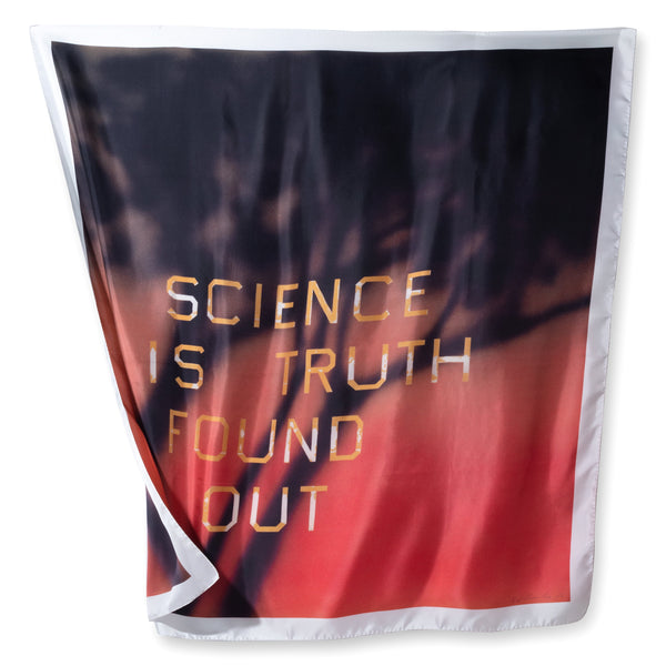 Ed Ruscha: Science Is Truth Found Out (RED)ITION Scarf