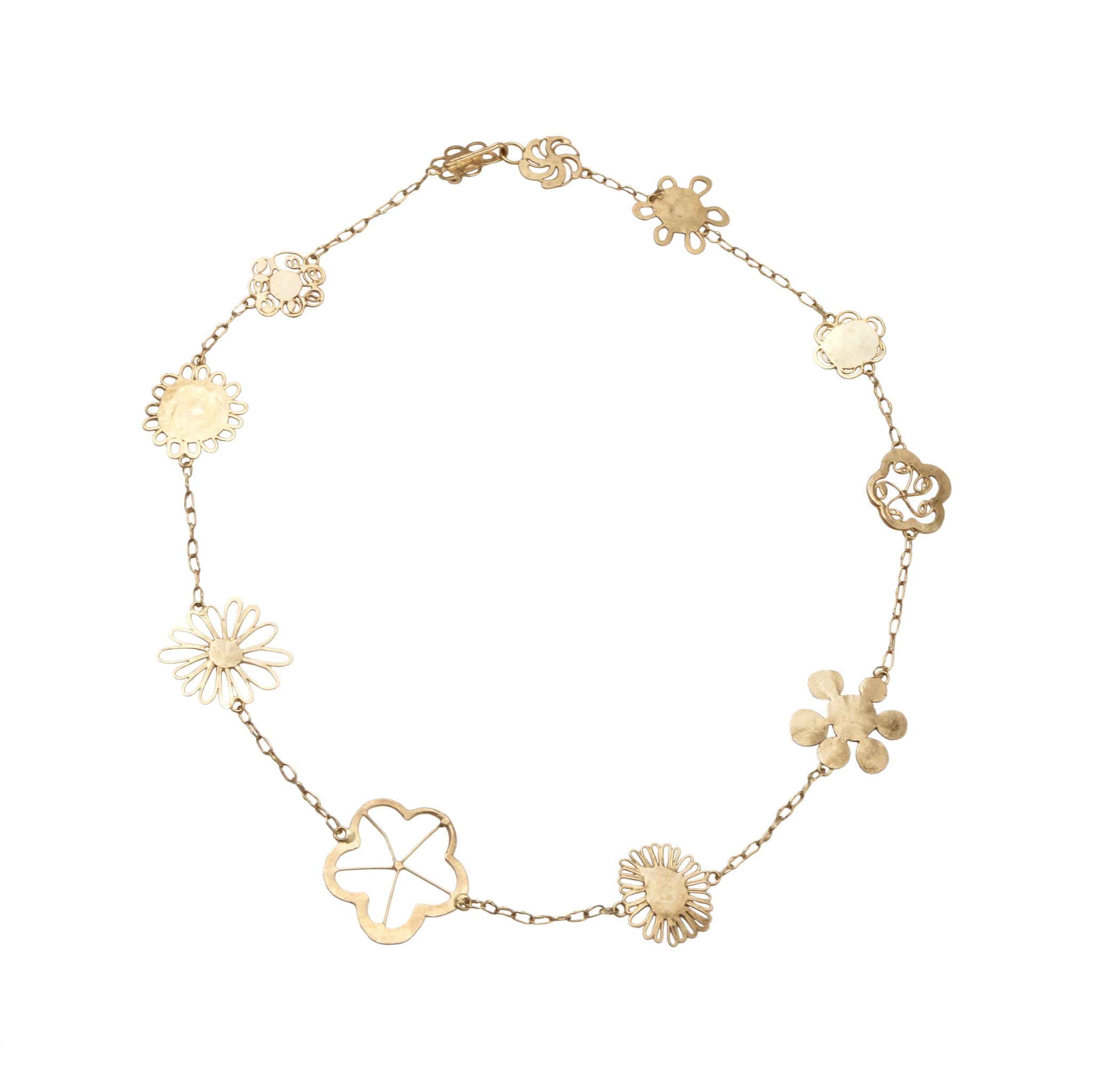 Judy Geib Erewhon Flowery Necklace