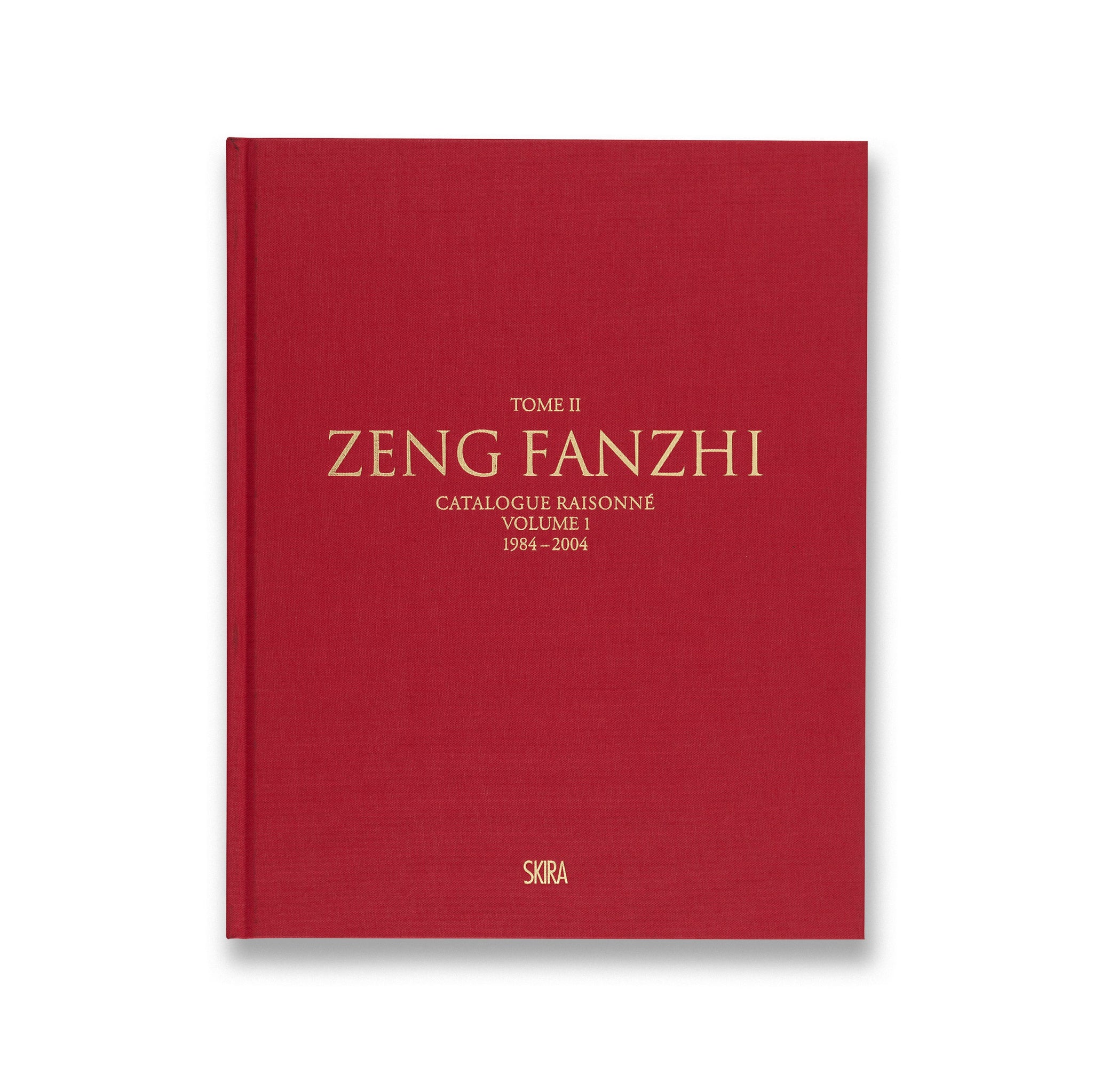 Cover of the catalogue raisoné Zeng Fanzhi: Catalogue Raisonné, Volume I, 1984–2004