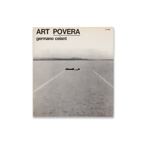 Cover of Art Povera rare book