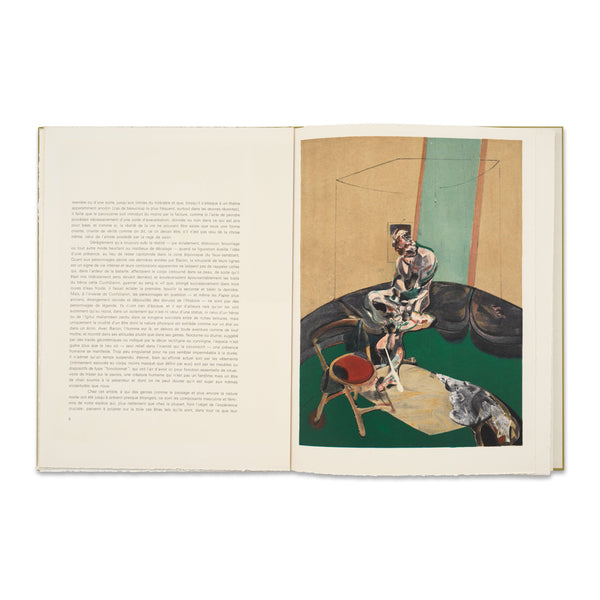 Interior spread of Francis Bacon: Derrière le Miroir, No. 62, 1966