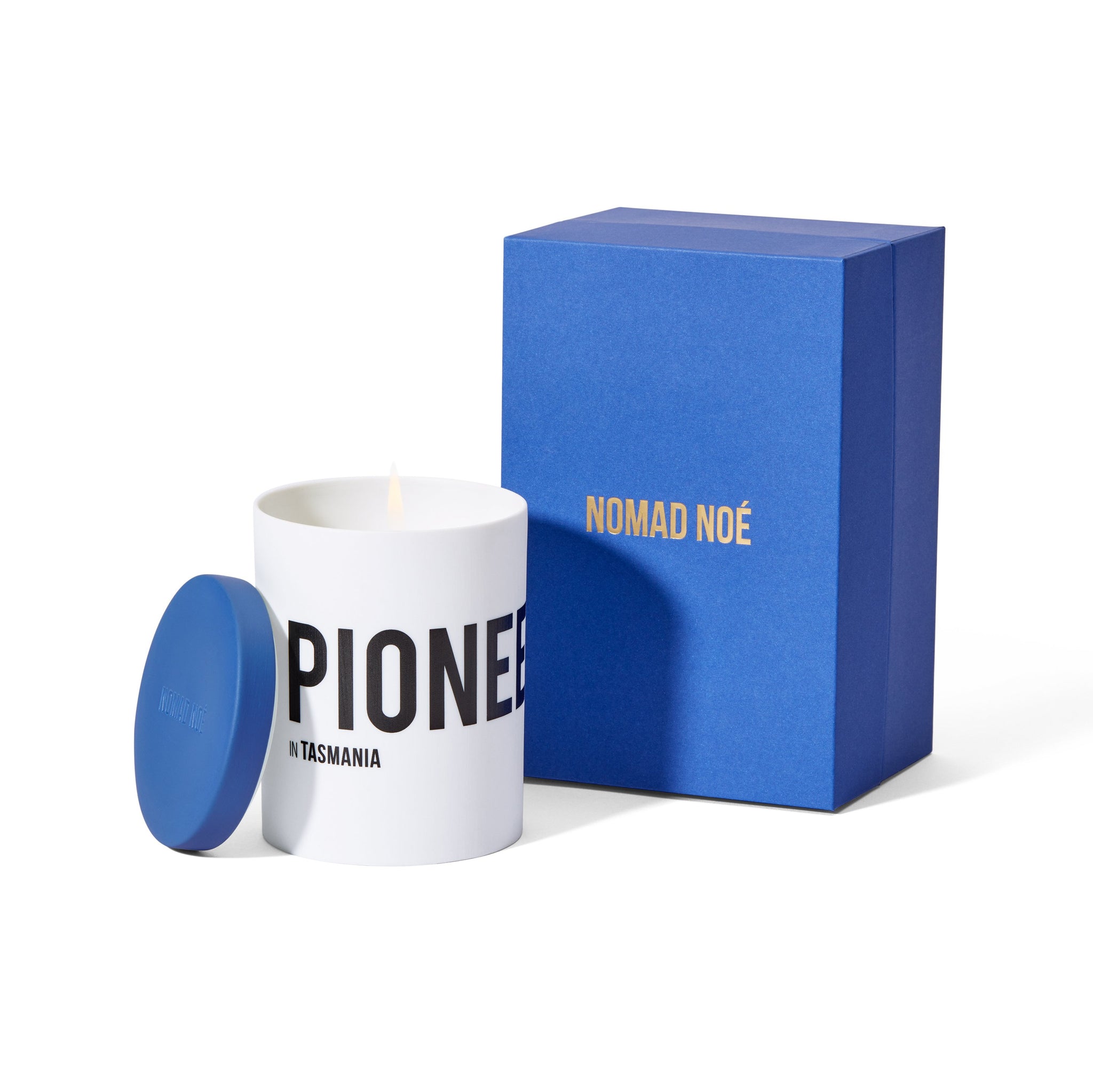 Nomad Noé: Pioneer in Tasmania Candle out of box