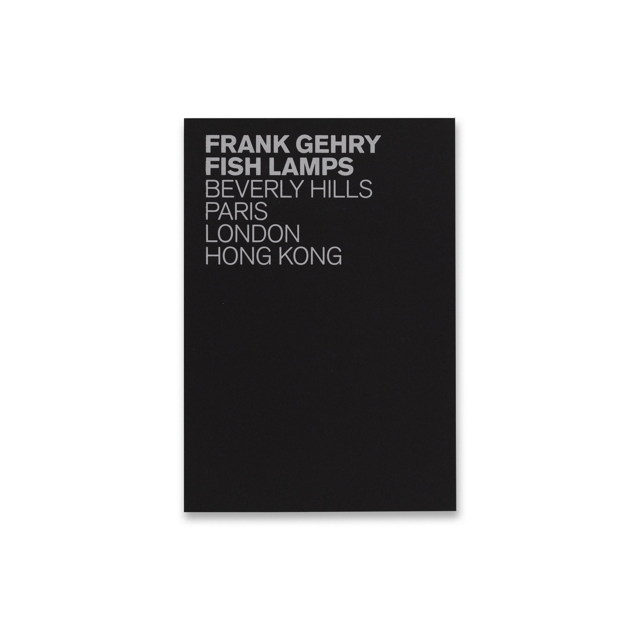 Cover of the book Frank Gehry: Fish Lamps