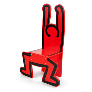 Keith Haring: Child’s Wooden Chair (Red)