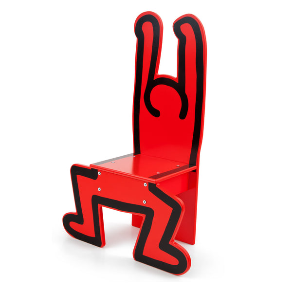 Keith Haring: Child's Wooden Chair (Red) | Gagosian Shop