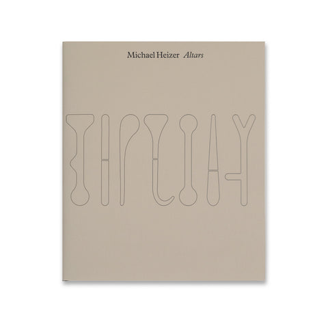 Cover of the book Michael Heizer: Altars