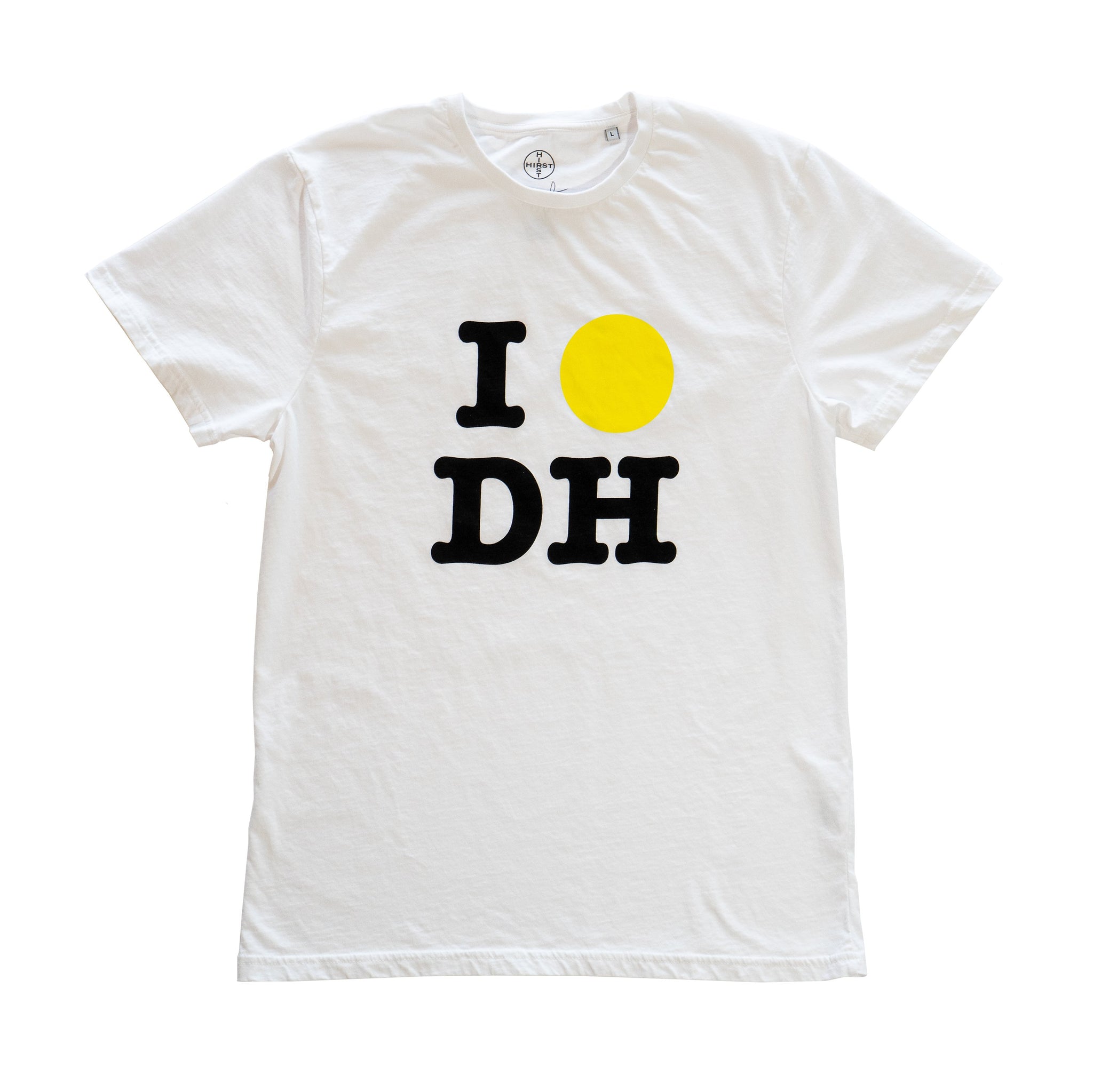 Damien Hirst: I “Spot” t-shirt in yellow