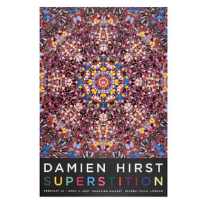 Damien Hirst: Superstition poster