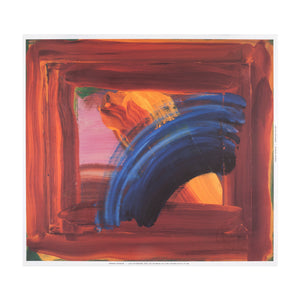 Howard Hodgkin poster, depicting a painting by the artist