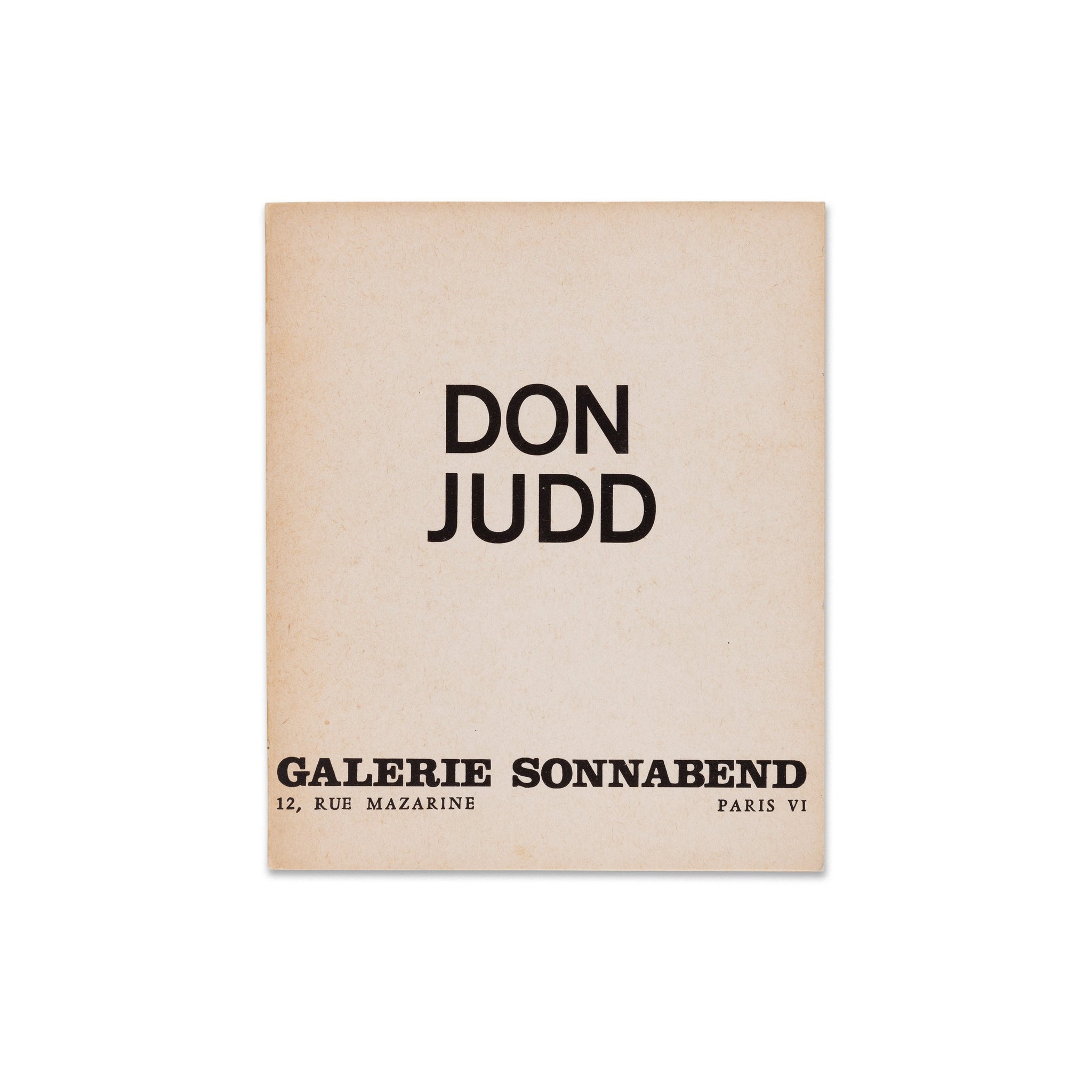 Cover of Don Judd: Structures