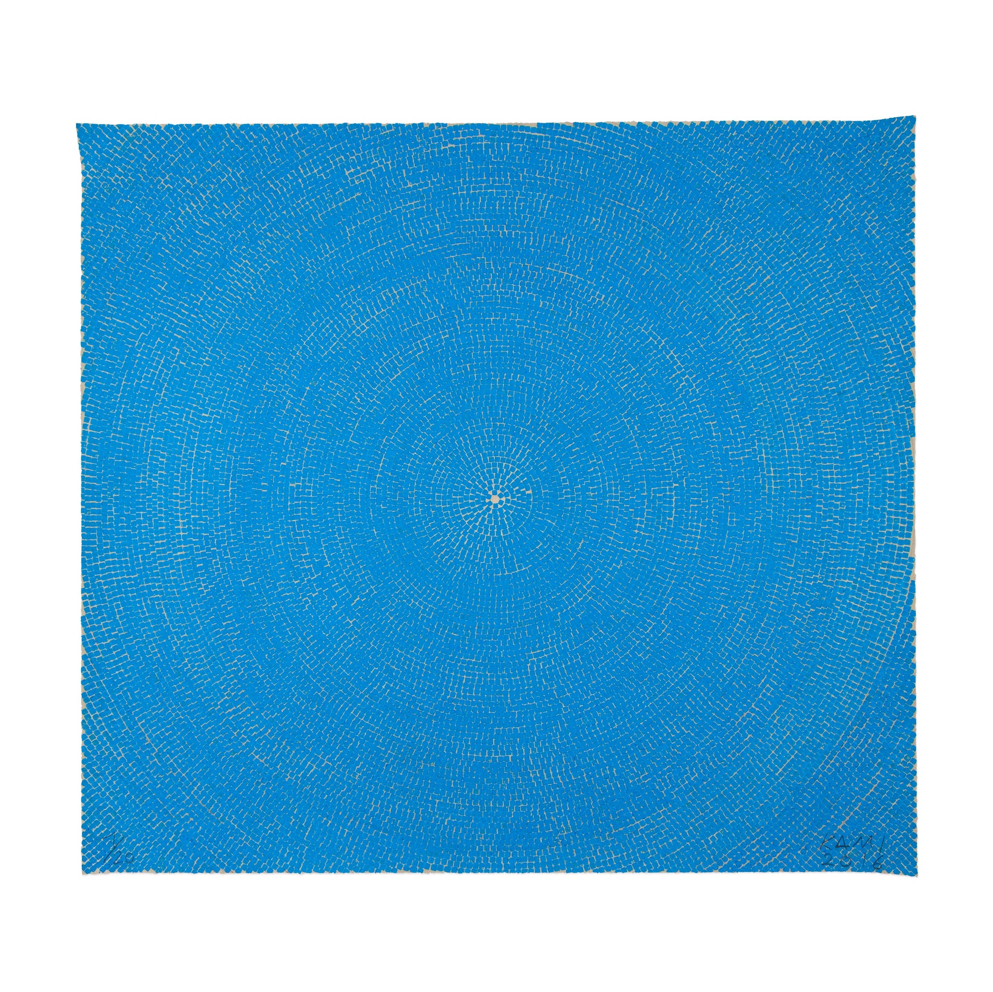 Y.Z. Kami: Blue Dome print
