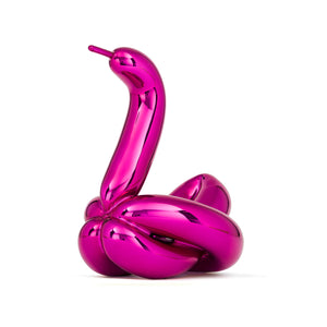 Jeff Koons: Balloon Swan (Magenta) edition
