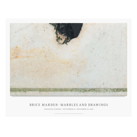 Brice Marden poster, depicting the painting Helen’s Immediately