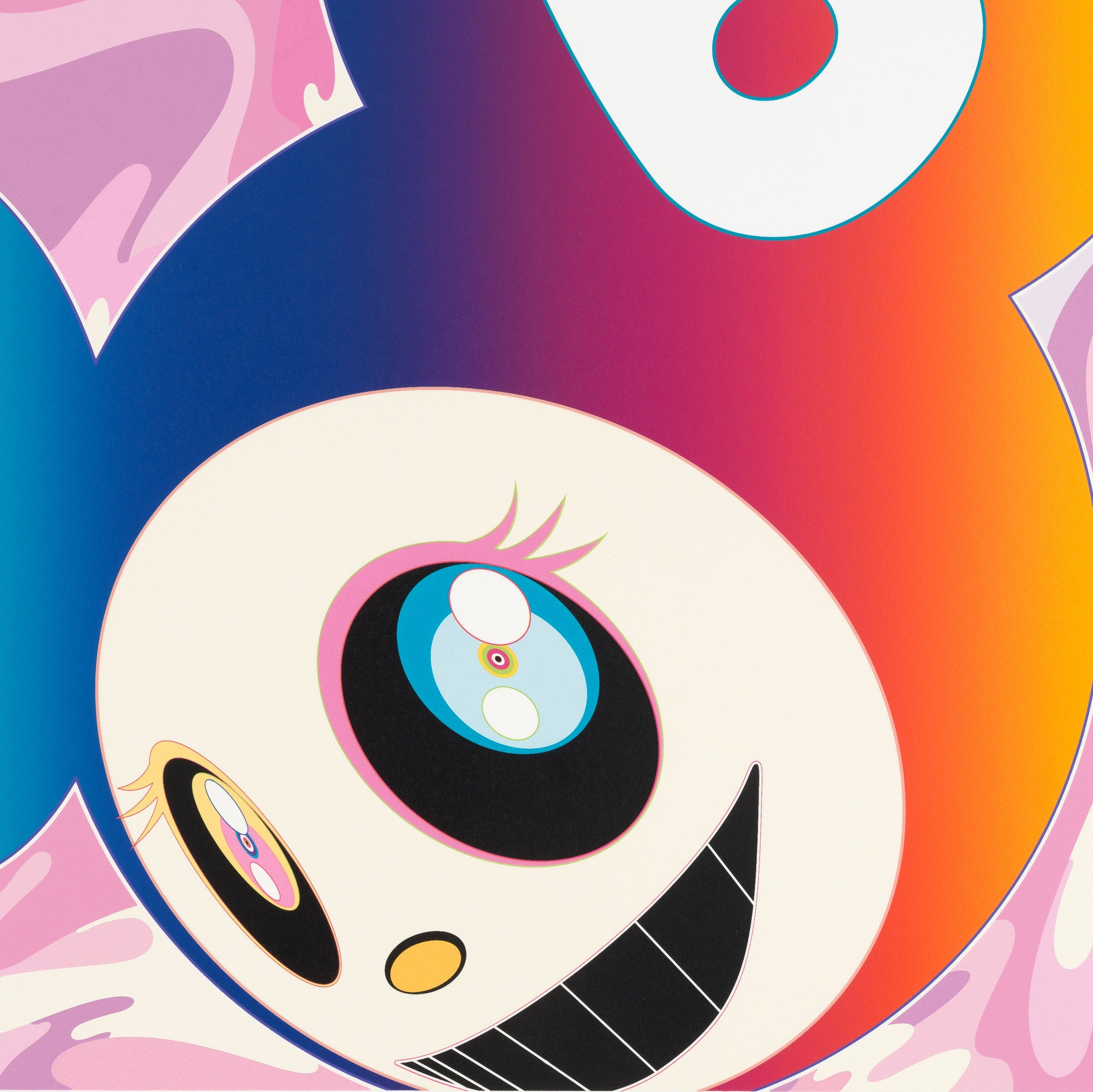 その他 Murakami Takashi And Then White And Then x 6 (White: The Superflat Method, Pink and Blue