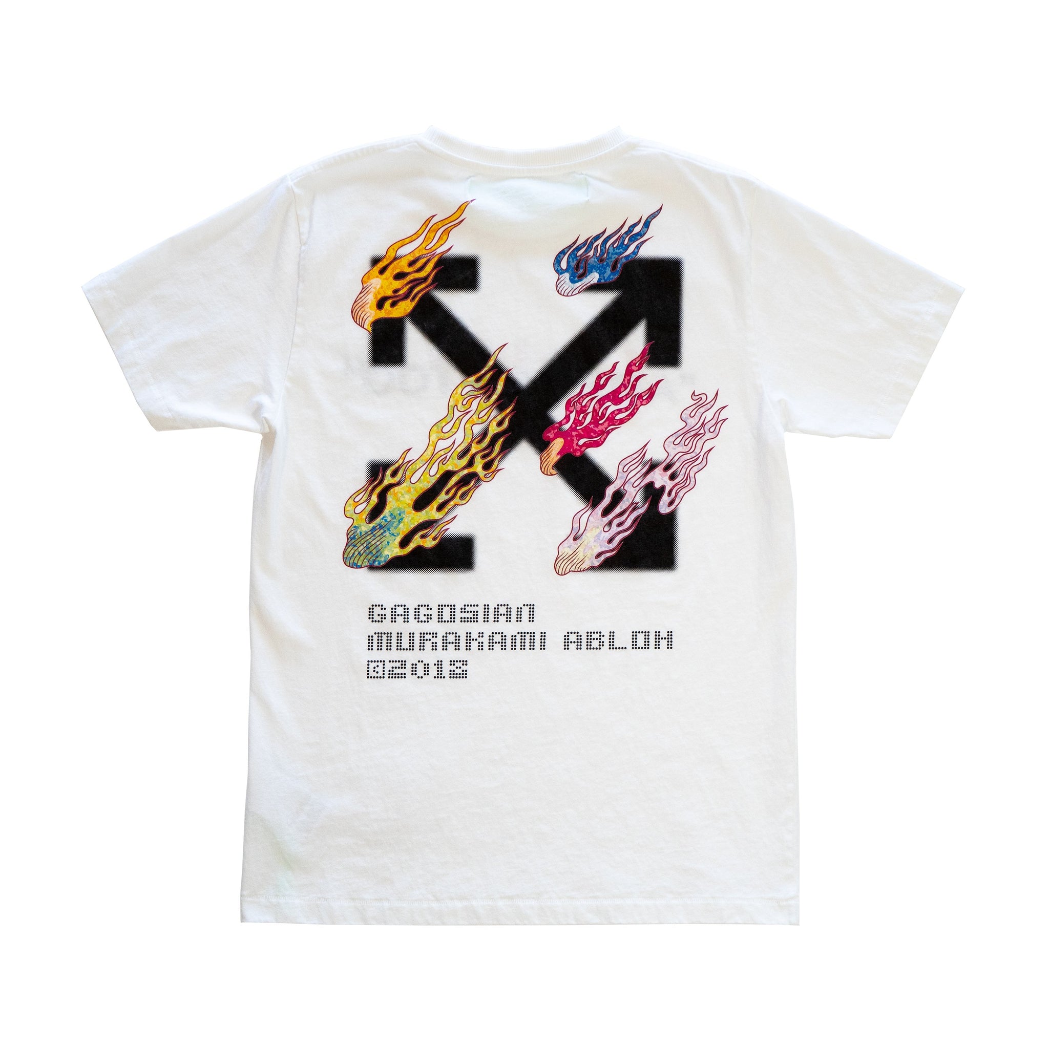 Takashi Murakami and Virgil Abloh AMERICA TOO T shirt Gagosian Shop