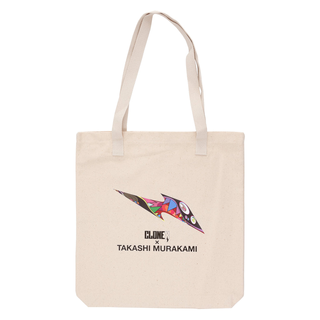 Takashi Murakami x Madsaki all over printed super size canvas bag