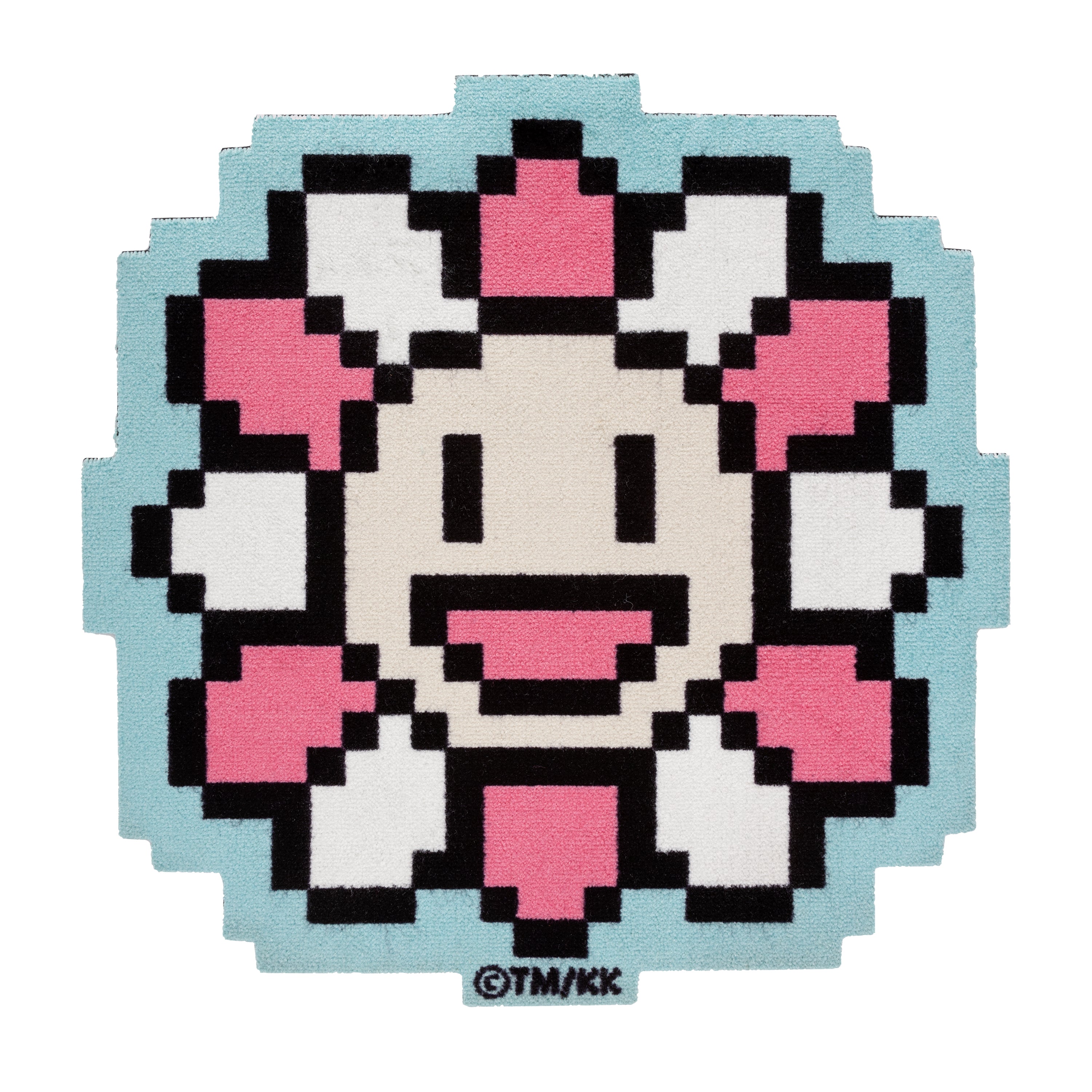 新品Flower Floor Mat Kaikai Kiki 70cm×70cm 新品Flower Floor Mat Kaikai Kiki 70cm×70cm Takashi Murakami Flower