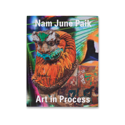 Cover of dust jacket of the book Nam June Paik: Art in Process