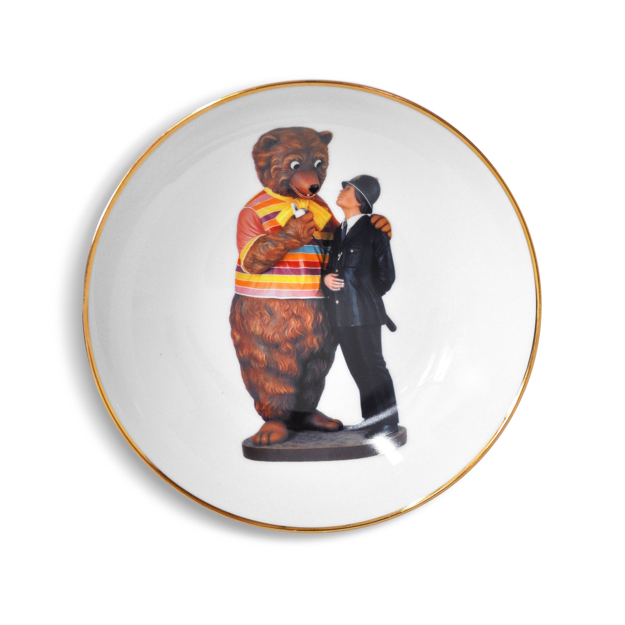 Jeff Koons: Banality Series Bread and Butter Plate