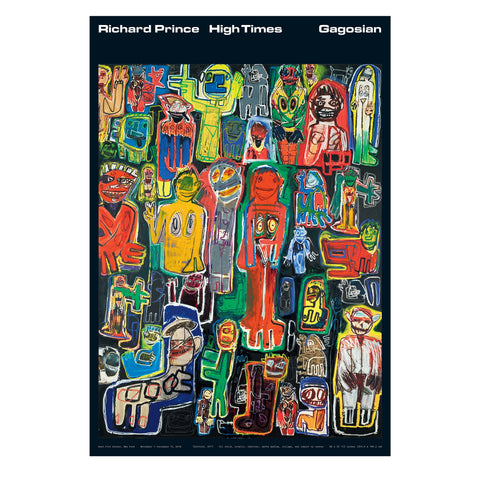 Richard Prince: High Times poster, depicting the painting Untitled (2017)