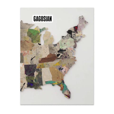 Cover of the Fall 2018 issue of Gagosian Quarterly magazine, featuring artwork by Nate Lowman