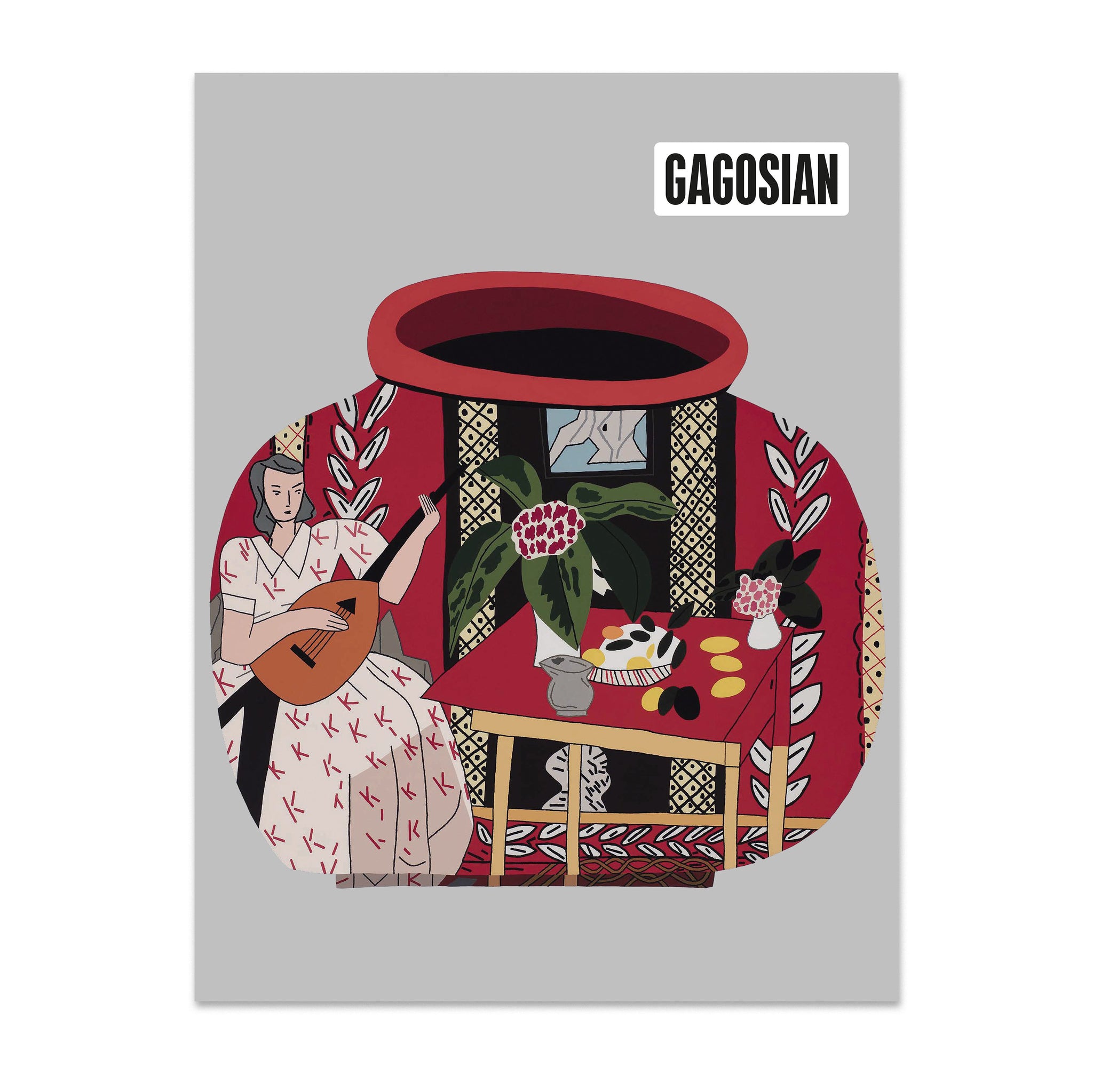 Cover of the Spring 2019 issue of Gagosian Quarterly magazine, featuring artwork by Jonas Wood
