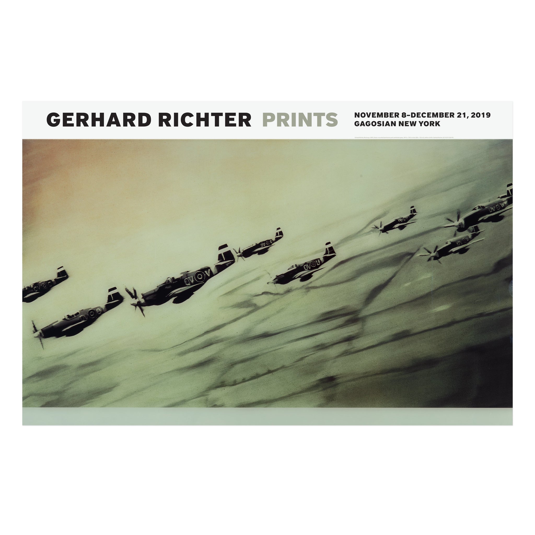Gerhard Richter: Prints poster