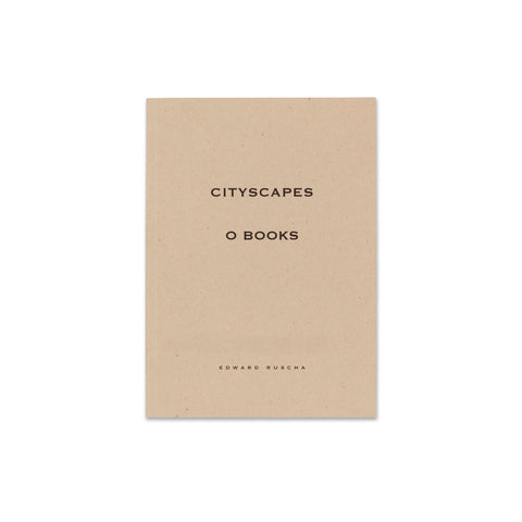 Cover of rare book Edward Ruscha: Cityscapes / O Books