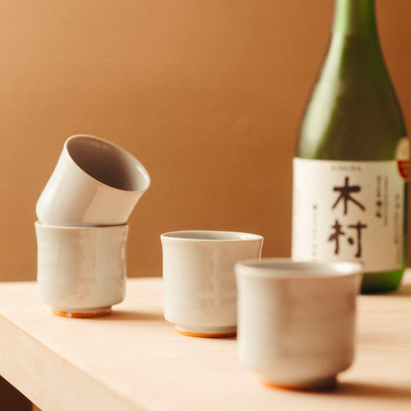 Masa Designs: Blue Guinomi Sake Cups. Photo: Dacia Pierson