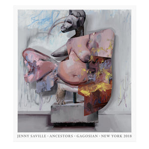 Jenny Saville poster featuring the painting Fate I