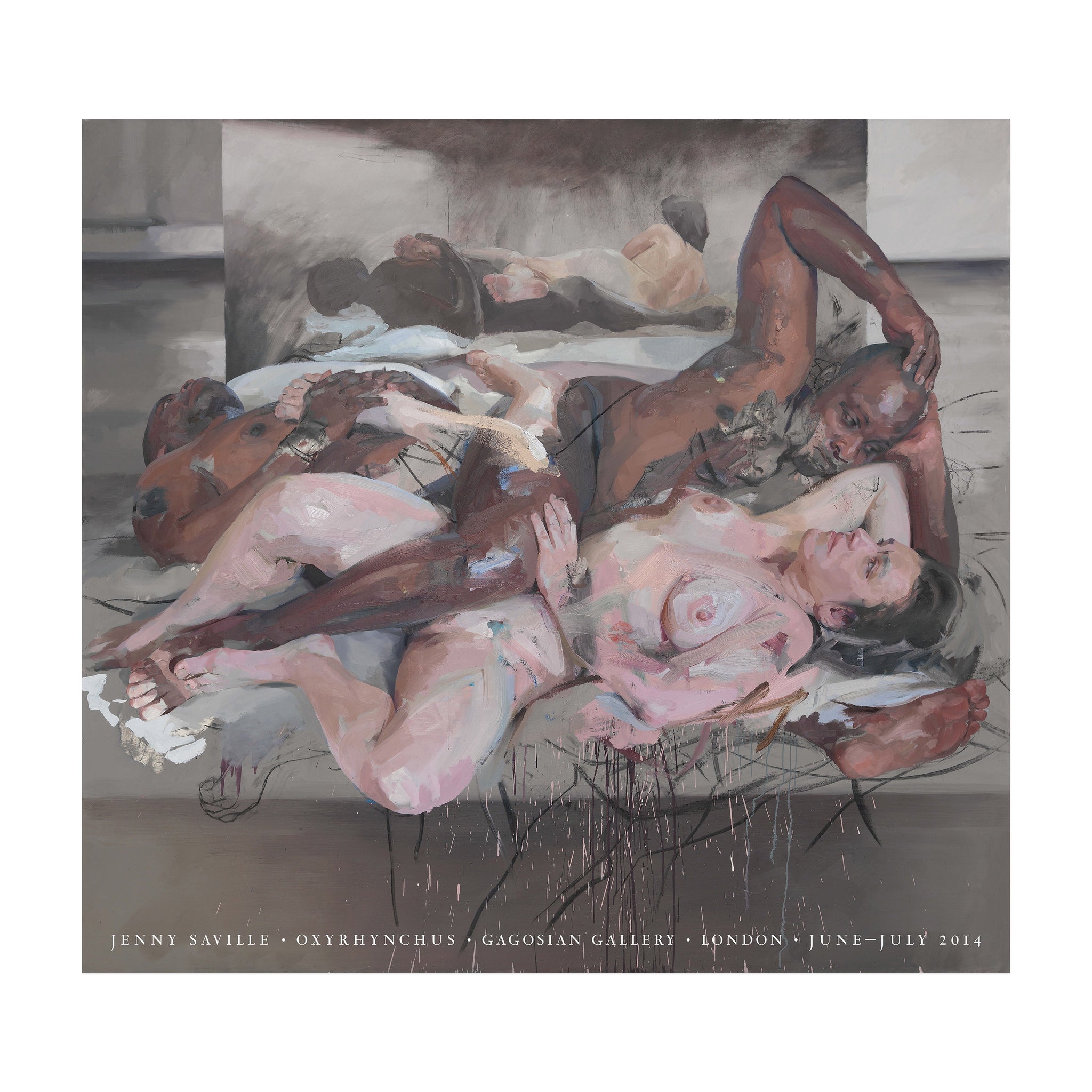 Jenny Saville poster featuring the painting Odalisque