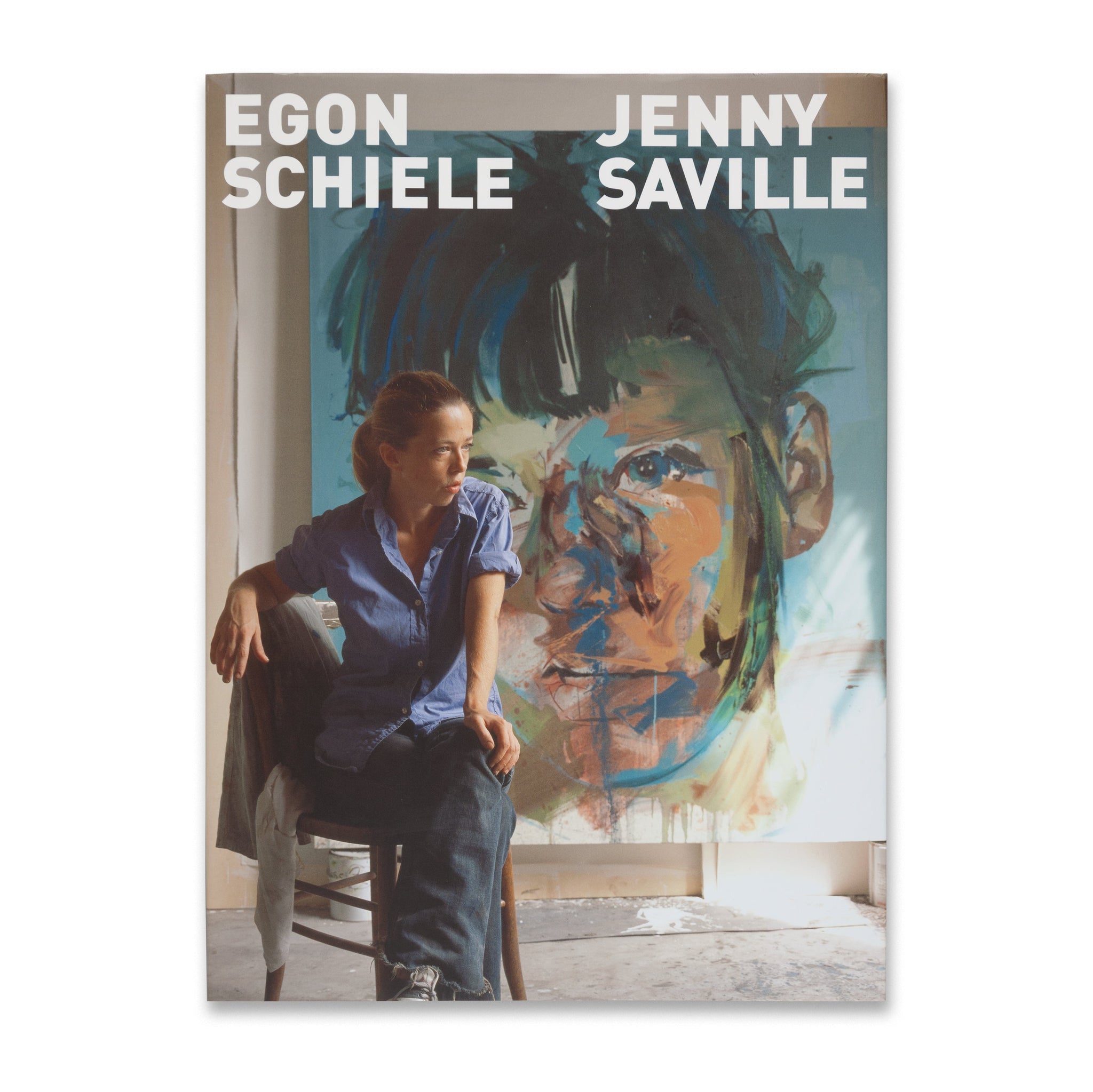 Cover of the book Egon Schiele—Jenny Saville with dust jacket