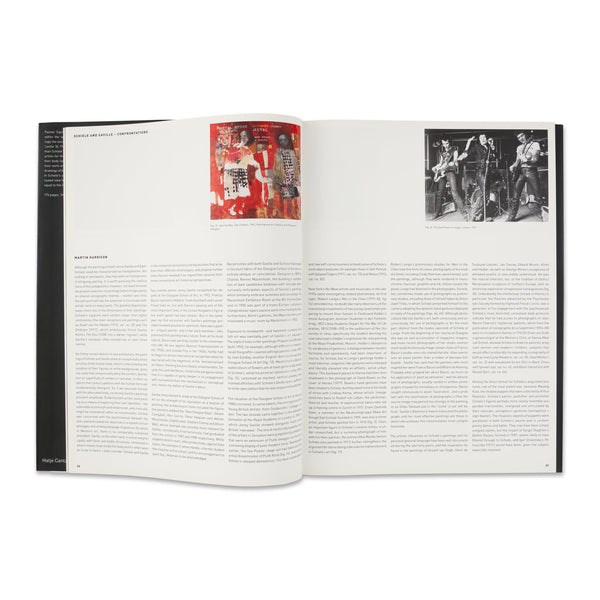 Interior spread of the book Egon Schiele—Jenny Saville
